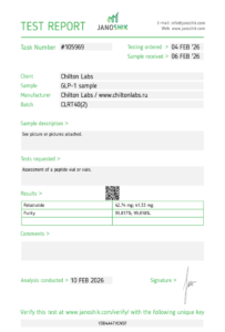 Retatrutide 40mg vial